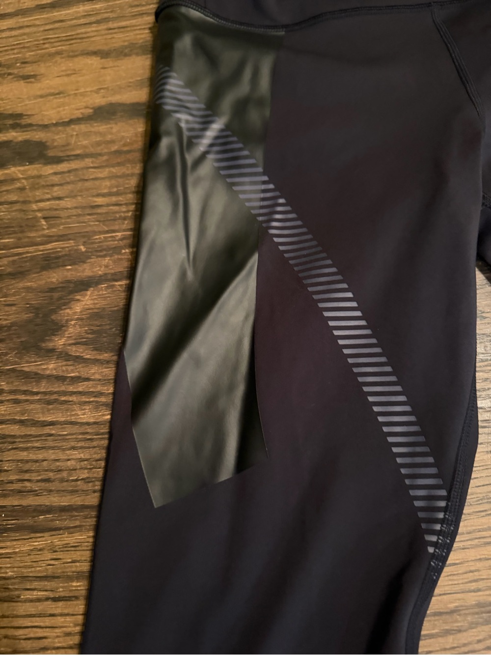 Allyson Felix Athleta Black Performance Leggings 0105 - Picture 4 of 15